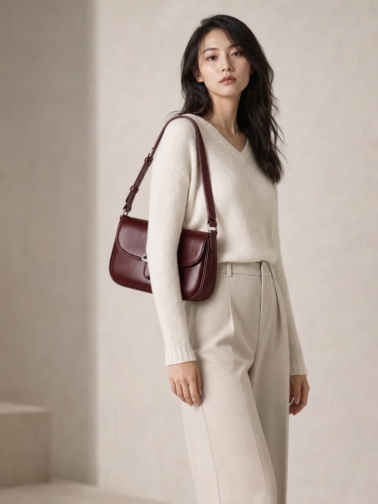 商品画像から生成したモデル着用カット